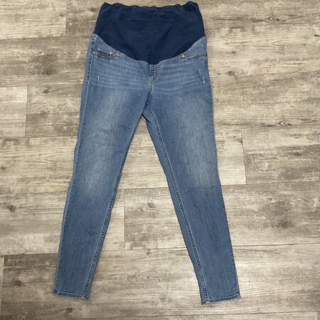 Medium Wash Maternity Jeans - Size XL