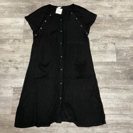 Black Labor Gown - Size L