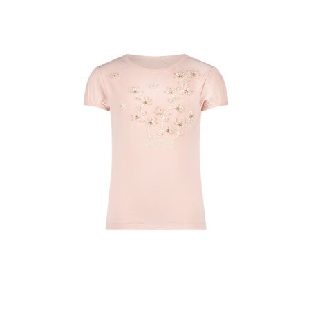 Nommy Luxe Flowers Tee - Baroque Pink