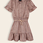 Mizu Print Dress - Sand Blush