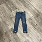 Medium Wash Jeans with Rips - Size 4