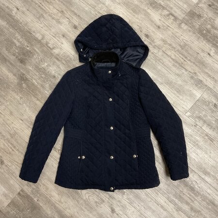 Navy Quilted Stitches - Size M