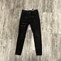 Black Pants with Zipper Pockets - Size 5