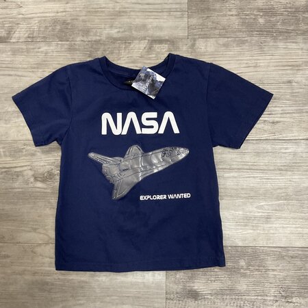 Navy and Silver T-shirt - Size 8