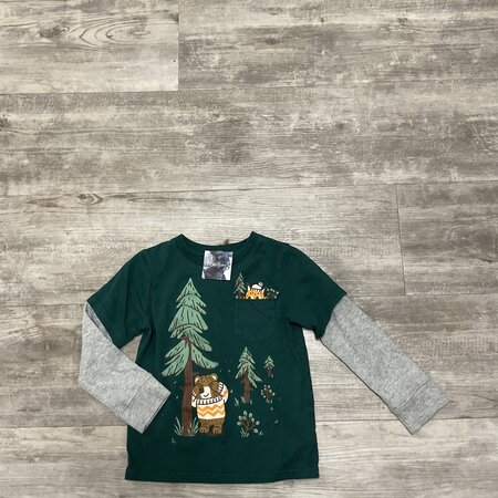 Forest Green Shirt - Size 4