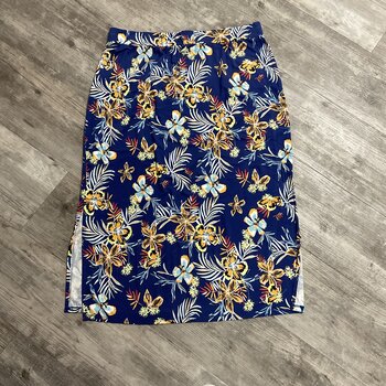 Summer Print Maxi Skirt Size XL