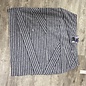 Navy and Grey Striped Skirt - Size XL