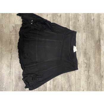 Black Skirt with Ties - Size XL