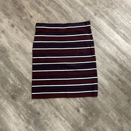 Stripe Stretch Skirt Size M