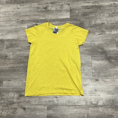 Neon Yellow Athletic Shirt - Size 12