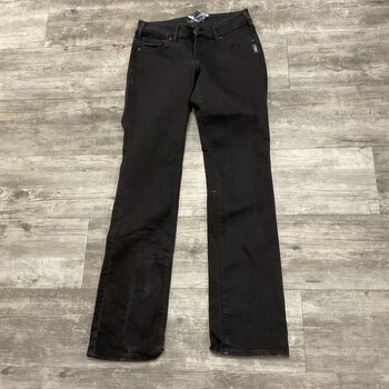 Black Micro Flare Jeans - Size 29