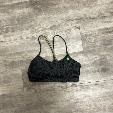 Charcoal and Grey Sports Bra