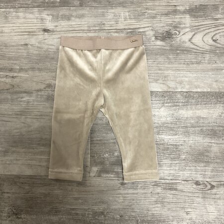 Beige Velour Pants Size 68