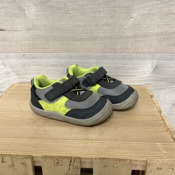 Grey and Neon Toddler Sneakers Size 5M