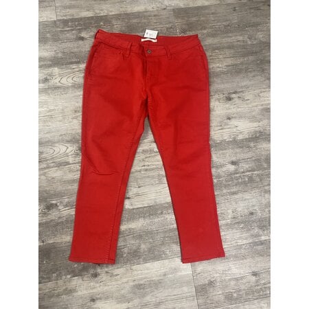 Red Skinny Jeans Size 33