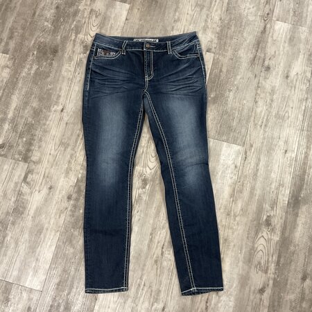 Sequin Detail Jeans Size 31