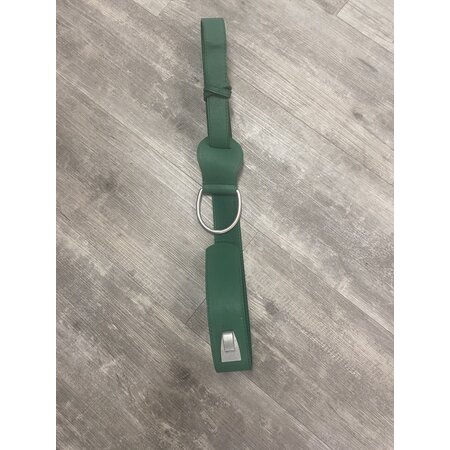 Green Leather Belt with Soft Lining