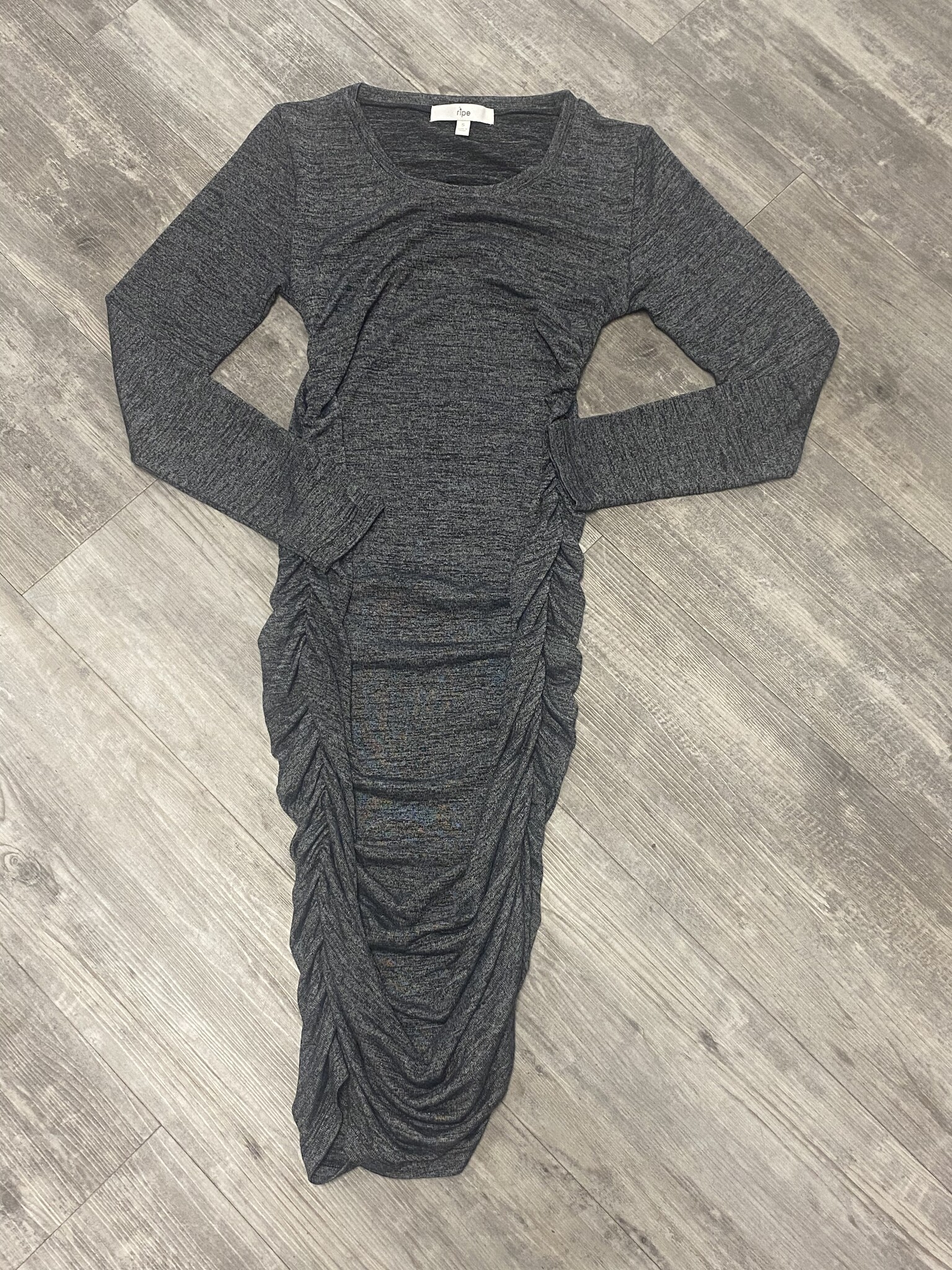 Dark Grey Maternity Dress Size S