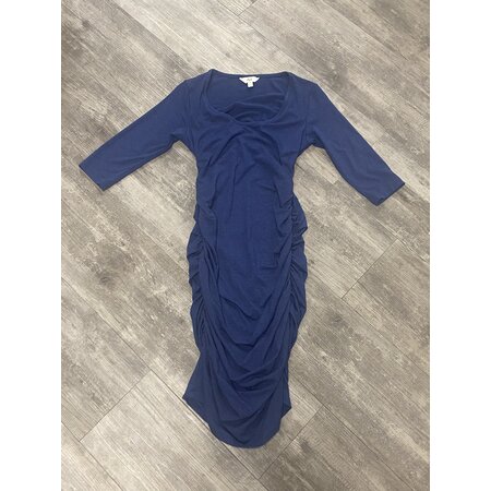 Blue Maternity Dress Size S