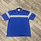 Blue and White Polo Size L