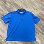 Blue Textured Polo Size XL