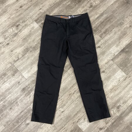 Black Cotton Pants Size 34x32