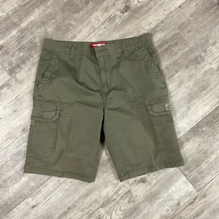 Army Green Cargo Shorts Size 34