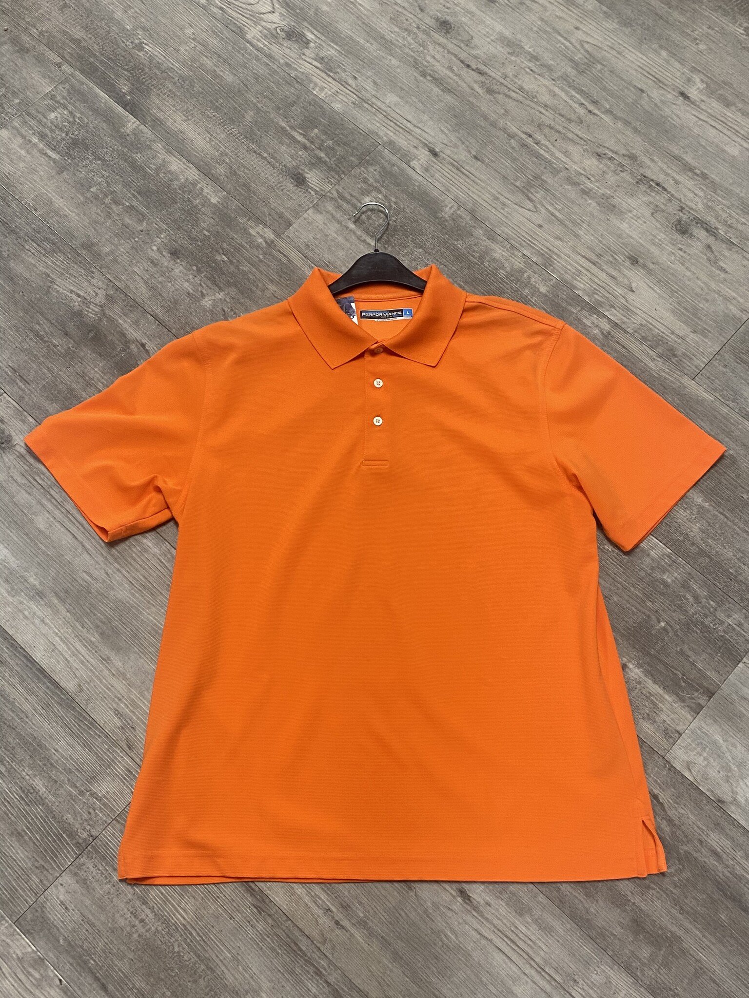Orange Polo Size L