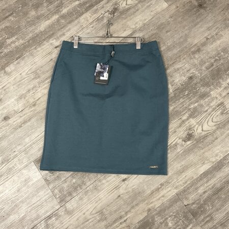 Teal Pencil Skirt - Size XL