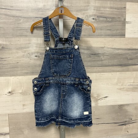 Blue Jean Overall Dress Size 3