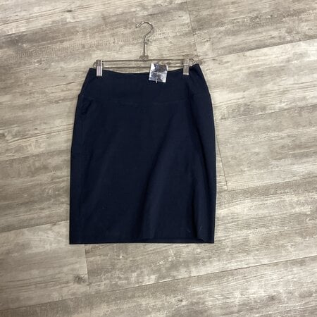 Navy Pencil Skirt - Size M