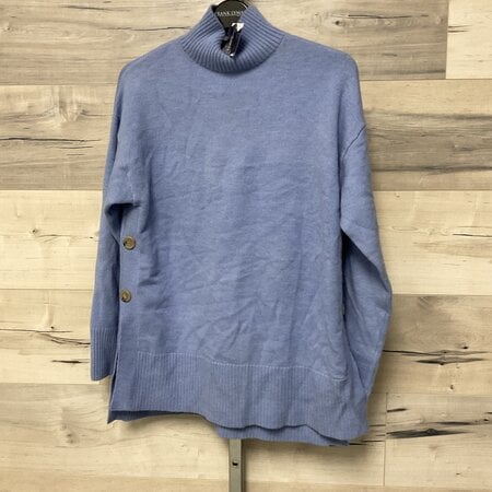 Lavender Fleece Sweater with Turtle Neck - Size XS