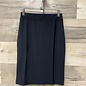 Navy Travel Jersey Skirt 58cm