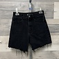 Black Jean Shorts -Size 2