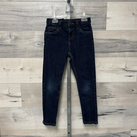 Dark Wash Basic Jeans - Size 8