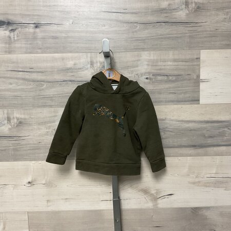 Olive Hoodie - Size 12M