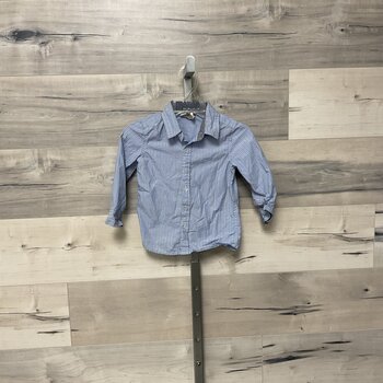 Blue Stripe Dress Shirt - Size 2