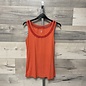 Coral Ribbed Tank - Size L