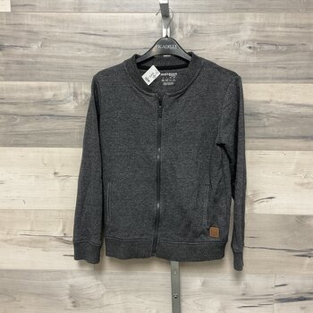 Grey Zip Up Sweater Size 152