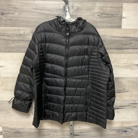 Black Bubble Coat Size 3X