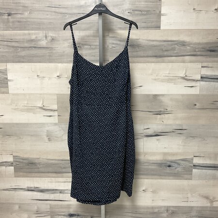 Navy Speckle Dress Size 22