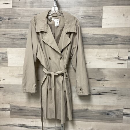 Beige Raincoat Size 3X