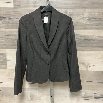 Grey Blazer with Buttons - Size 12