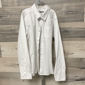 White Dress Shirt Size 14/16