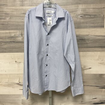 Raindrop Dress Shirt Size 14