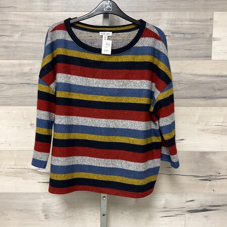 Color Stripe Sweater Size XL