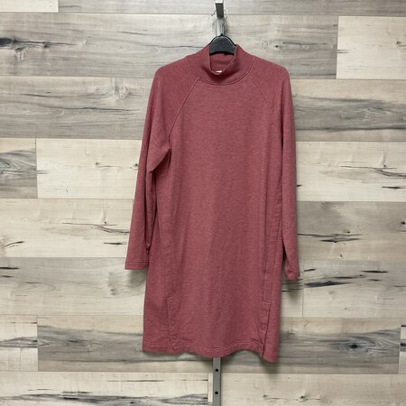 Coral Melange Sweater Dress - Size L