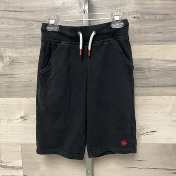 Black Sweat Shorts - Size 10/12