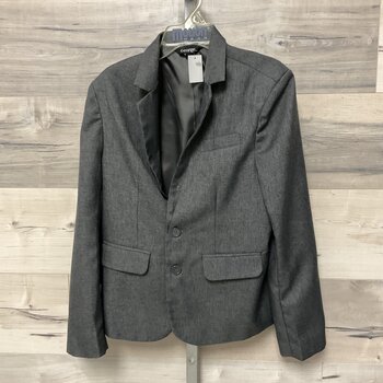 Grey and Charcoal Blazer - Size 12