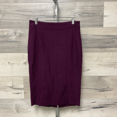 Plum Pencil Skirt Size 8